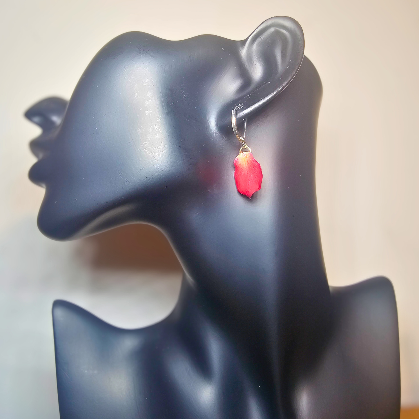 Pendientes Pétalo de Rosa Pitimini