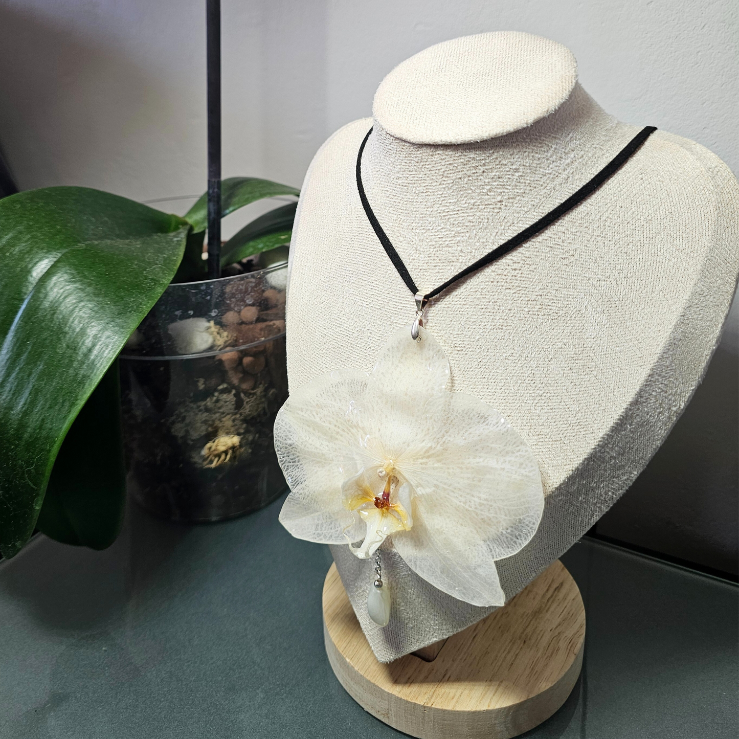 Colgante Orquídea Blanca