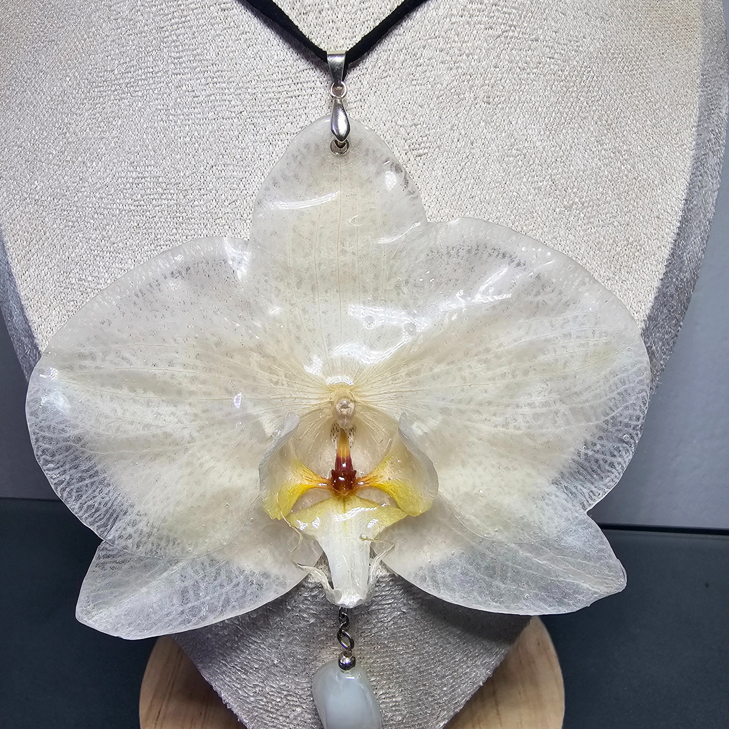 Colgante Orquídea Blanca