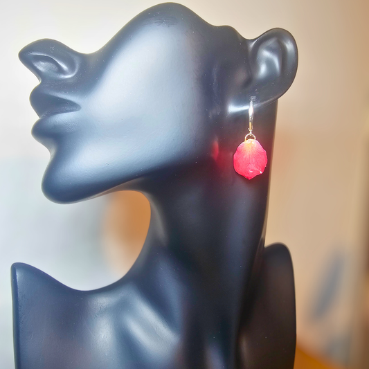 Pendientes Pétalo de Rosa Pitimini