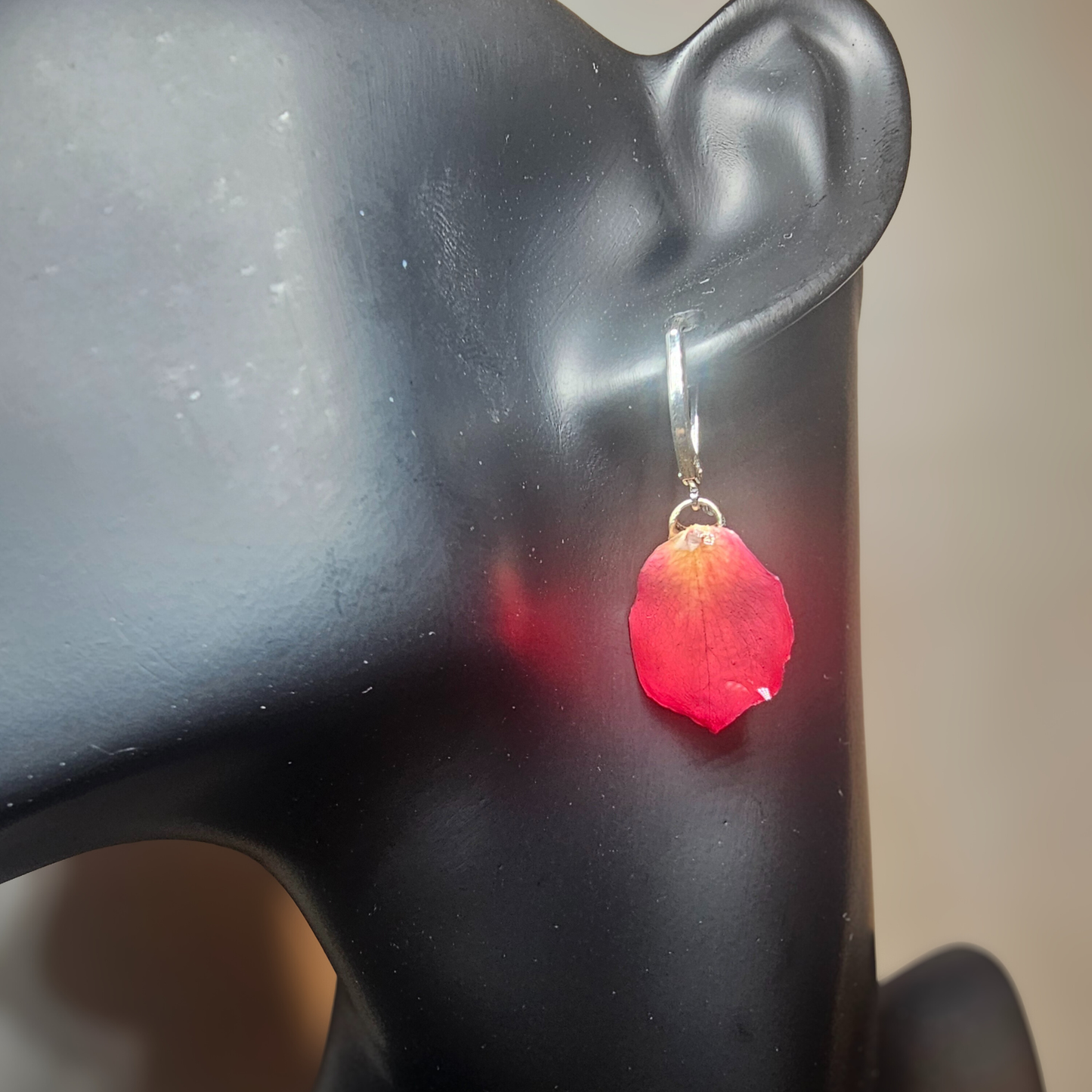 Pendientes Pétalo de Rosa Pitimini